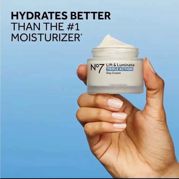 No7 Lift & Luminate Triple Action SPF15 Age Defying Day Cream 1.69oz - Picture 5 of 6